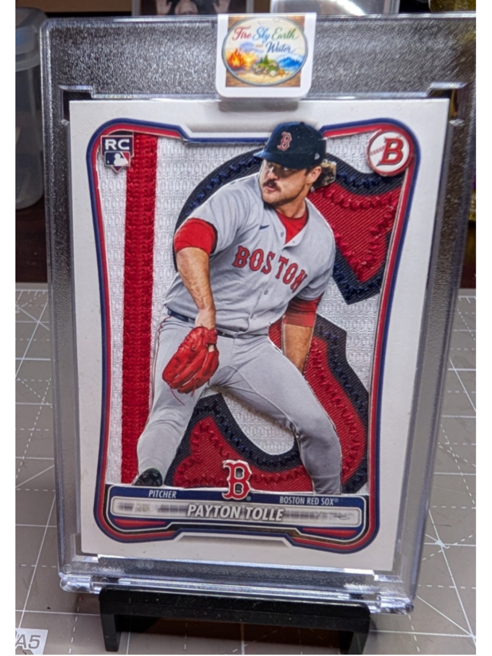 Customized Payton Tolle Boston Red Sox Baseball Trading Card S